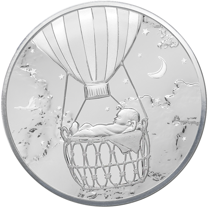 Image for 1 oz. TD Special Delivery Silver Round from TD Precious Metals